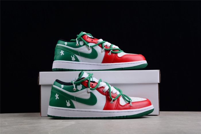 air jordan 1 low “christmas 553558-129