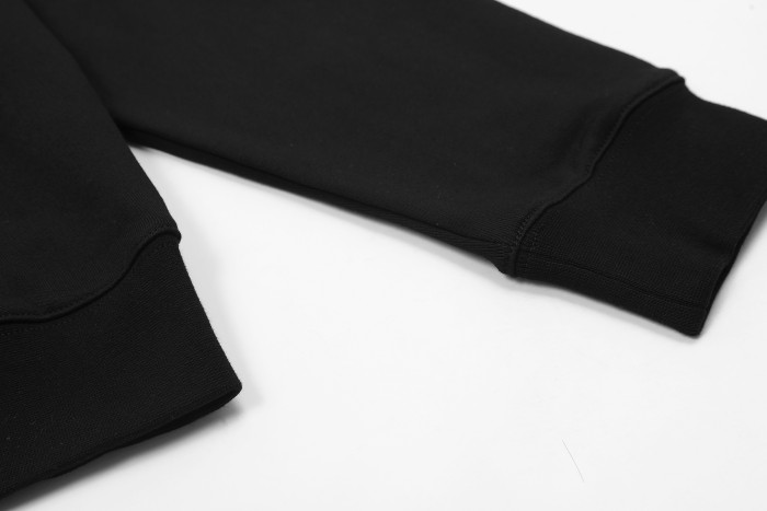 Chrome Hearts Horseshoe Floral Zip Up Hoodie KE821