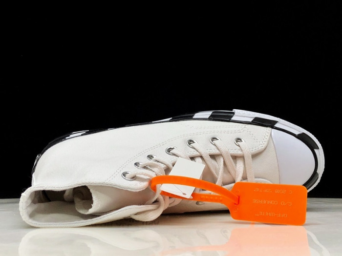 off-white x converse 2.0 white/black 163892c