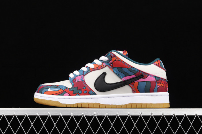 nike sb dunk low pro parra abstract art (2021) - dh7695-600
