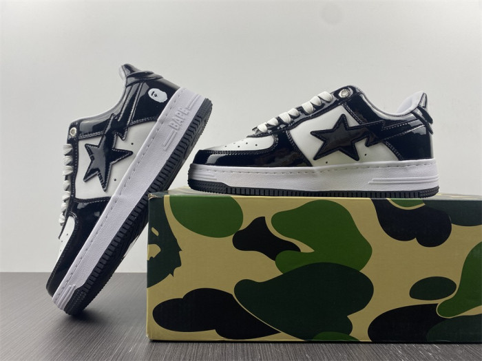 a bathing ape bape sta low black 001fwh701001_blk_a